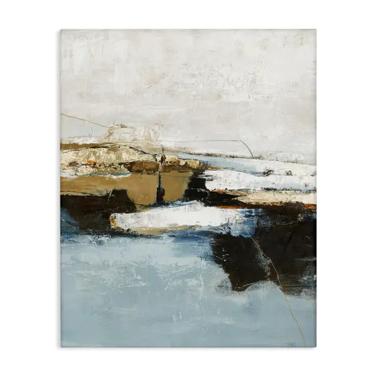 Stupell Industries Rustic Paint Nautical Design Canvas Wall Art Design by Design Fabrikken {1}