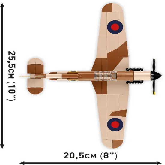 COBI Historical Collection WWII Hawker Hurricane Mk. I Plane {3}