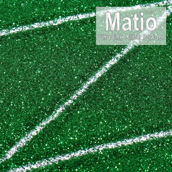 Ultra Fine Glitter Powder , 7.8oz/ 220g Green Craft Resin Glitter {2}