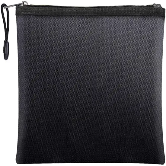 2000&deg;F Fireproof Document Bag - Waterproof A4 File Pouch for Cash, Passports, USB Drives (13.4&rdquo;x9.48&rdquo;/34x24cm) {3}