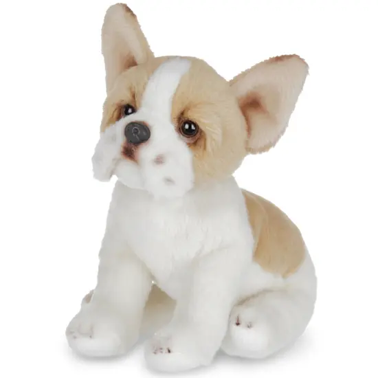 Bearington Lil' Frenchie The French Bulldog Stuffed Animal, 6 Inch Bulldog Stuffed Animal, For Ages 3-14 Brown {1}