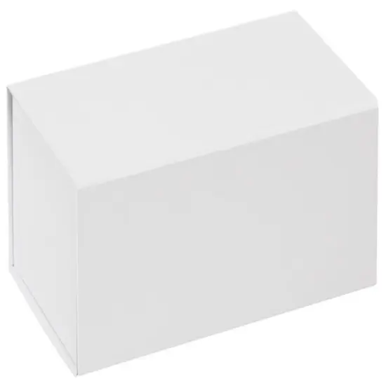 Pack/3: White Magnetic Closure Gift Box - 6-5/8 x 3-5/8 x 2-1/2" {1}