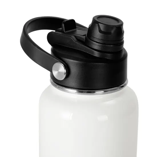 Makerflo 32 oz Sublimation Hydro Water Bottle with 2-in-1 Lid | Craft-Ready for DIY Gifts & Personalization (Sublimation, Epoxy, UV DTF, Vinyl, and Laser Engraving) {5}