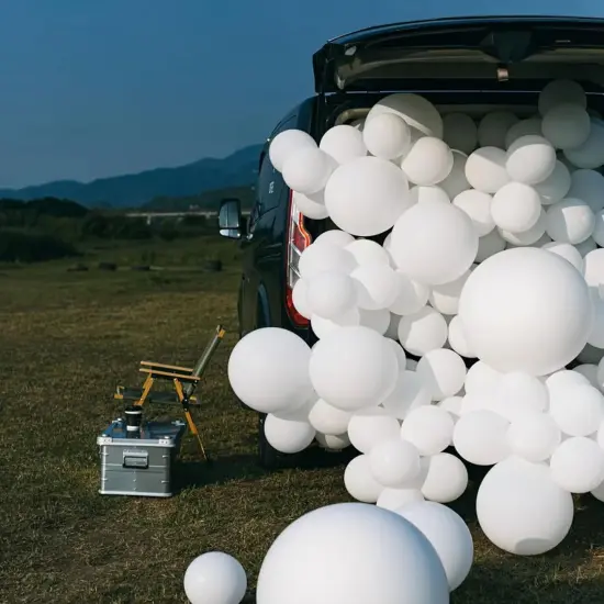 100 Pcs Latex Helium Balloons Party Decorations {2}