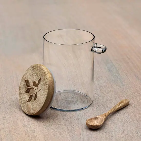 Allora Glass Jar {2}