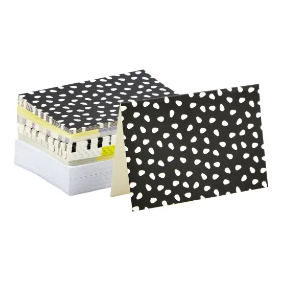 48 Pack Blank Greeting Cards with Envelopes for All Occasions, 6 Geometric Designs (4 x 6 In) Multicolor {4}