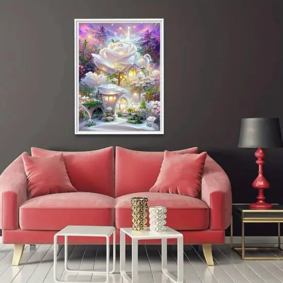 Diamond Painting Kit for Adults Beginner,5D Diamond Art Dots Kit for Adults,Paint with Gem for Home Wall Decor {4}