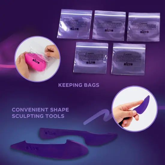 OKTO Air Clay Set for Creativity &ndash; 18 Colors {5}