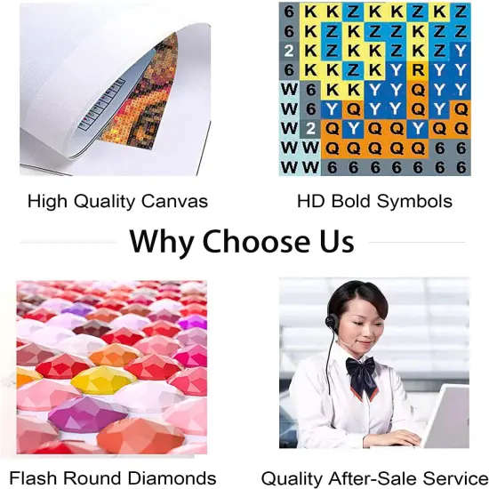 5D Diamond Art Painting for Adults and Kits Full Drill Religion Jesus 12x12 Inch Round Drill Diamond Art Perfect for Relaxation and Home Wall Decor {4}