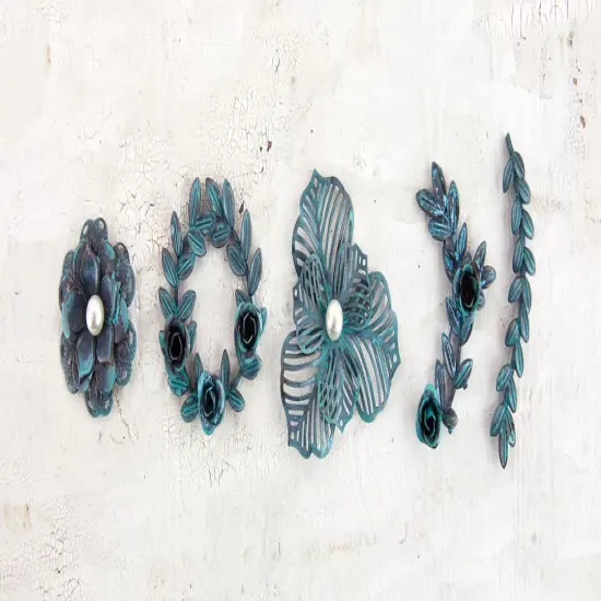 Metal Patina Trinkets - Flowers & Vines 655350584924 {1}