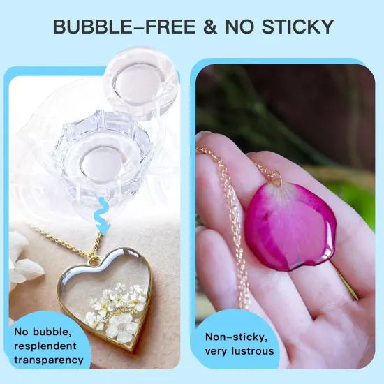 JDiction UV Resin, Upgrade 300g High Viscosity Hard UV Resin with Crystal Clear Resin Kit for Doming, Sealing, Coating, and Casting {2}