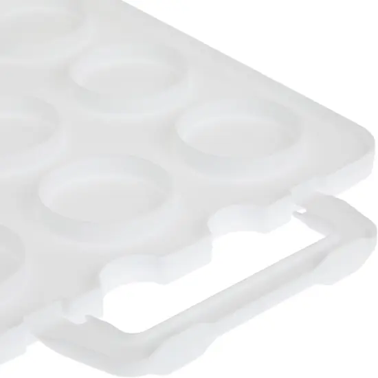 Tier Cupcake Carrier 24 Count - Cupcake Transport Container with Lid for Muffins (13.5" x 10.25" x 7.5") - Cake Travel - Pie Carrier - Container Lid - {5}