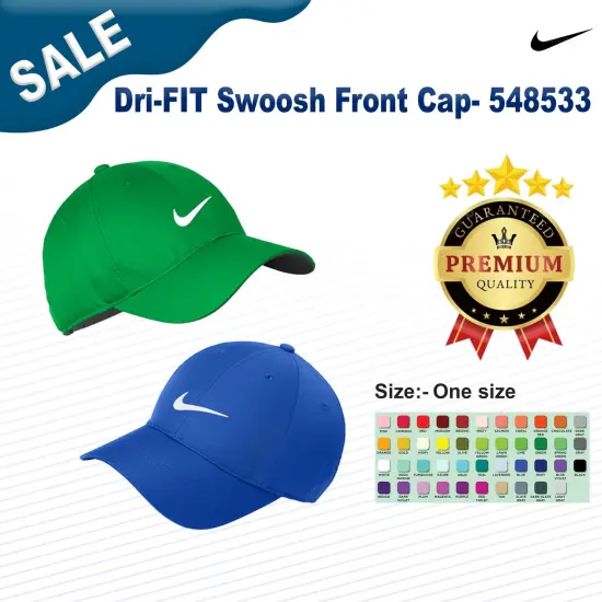 Nike&reg; Dri-FIT Swoosh Front Cap Game Royal/ White {3}