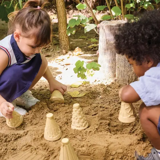 Kaplan Early Learning Company Organic Pattern Rollers: Mushroom {5}