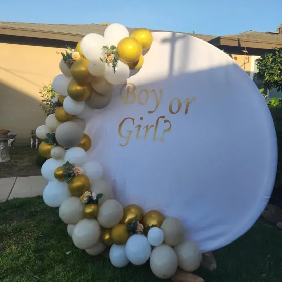 White Sand and Gold Balloons, 60pcs 12 Inch Beige White Gold Balloons Latex Helium Party Balloons {3}