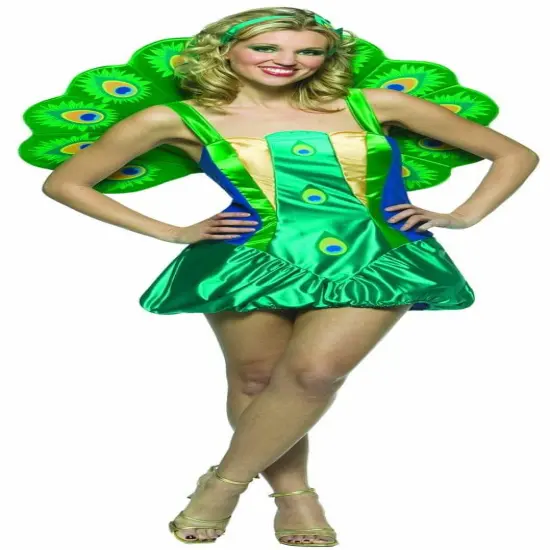 Lightweight Peacock Costume Adult {1}