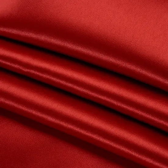 1 Yard Red Polyester Cotton Zibeline Fabric Solid 60 inch Width {3}
