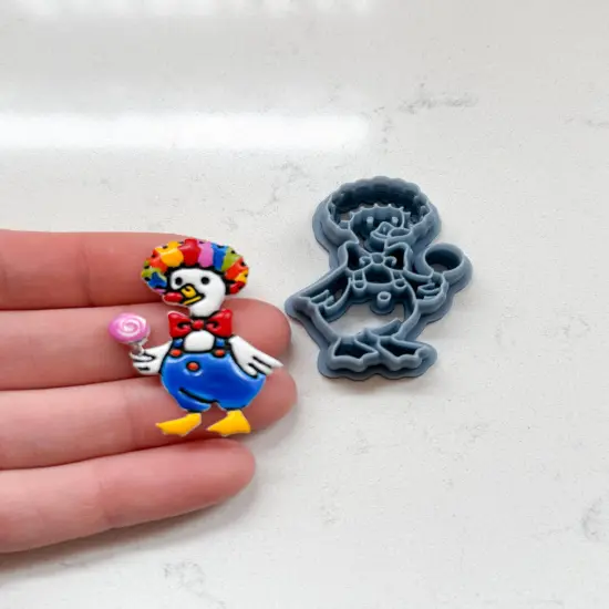 CLOWN DUCK GOOSE | HALLOWEEN 2025 | CLAY CUTTERS {3}