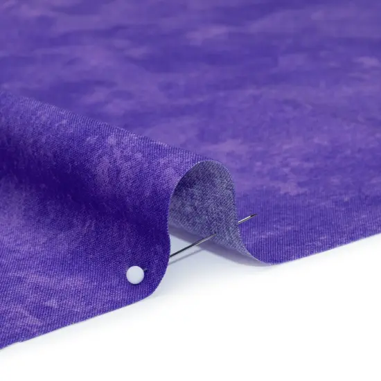 1 Yard Toscana Collection Violet Fresco Texture Printed Quilting Cotton, 44 Inches Width {2}