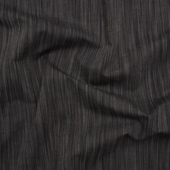 1 Yard Soot Striated Cotton Quilting Fabric Charcoal Black Gradient, 43 Inches Width {2}
