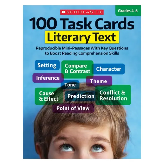 100 Task Cards: Literary Text, Grade 4-6 {1}