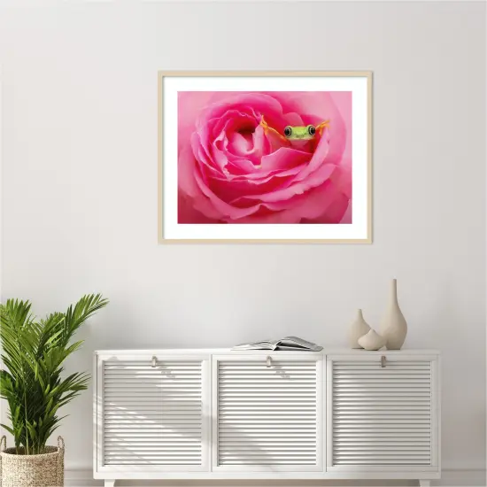 Hanging On VIII by PHBurchett Wood Framed Wall Art Print {6}