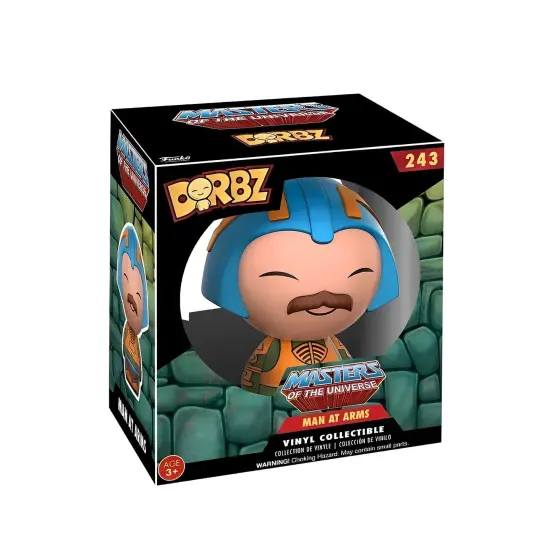 Masters of the Universe 3" Dorbz Vinyl Figure: Man-At-Arms {3}
