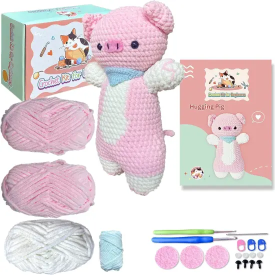 Crochet Kit for Beginners, Crochet Starter Kit {1}