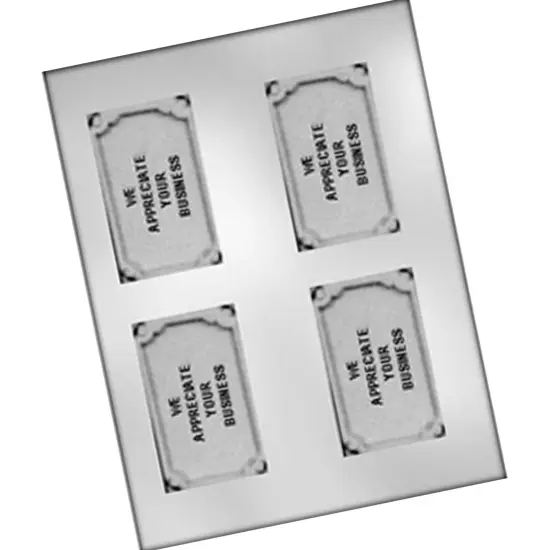 We Appreciate Your Business Chocolate Mold {5}