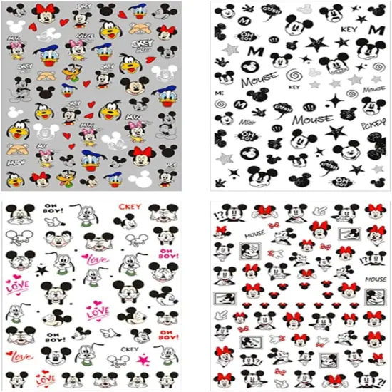 8pcs 3D Cute Nail Art Stickers {3}