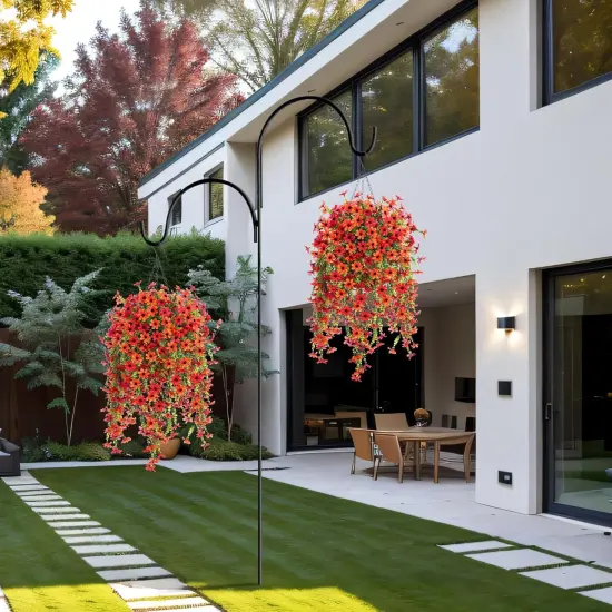 Artificial Fake Hanging Fall Flowers {4}