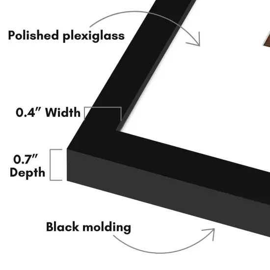 Americanflat Picture Frame with Oversized Mat {9}