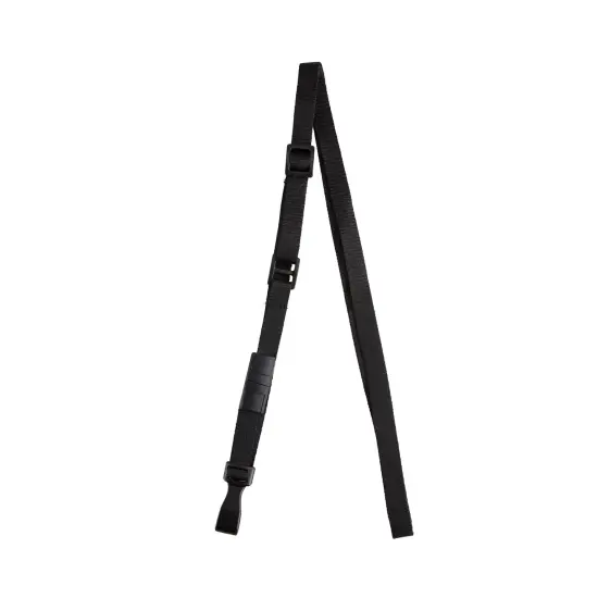 Breakaway Plastic Hook Lanyard, Black, Pack of 10 {1}