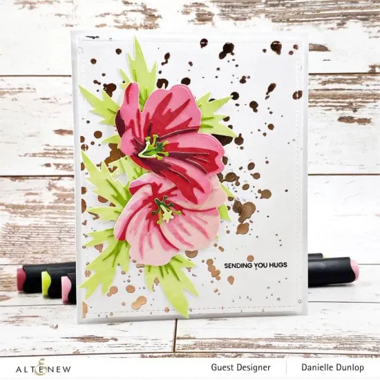 Craft-A-Flower: Orion Geranium Layering Die Set {6}