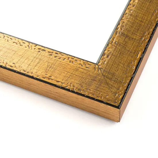 Embellished Gold Picture Frame - UV Acrylic, Backing Board, Hanging Hardware Included {2}