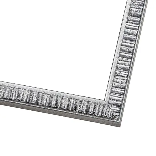 Textured Black Picture Frame - UV Acrylic, Foam Board Backing, Hanging Hardware {2}