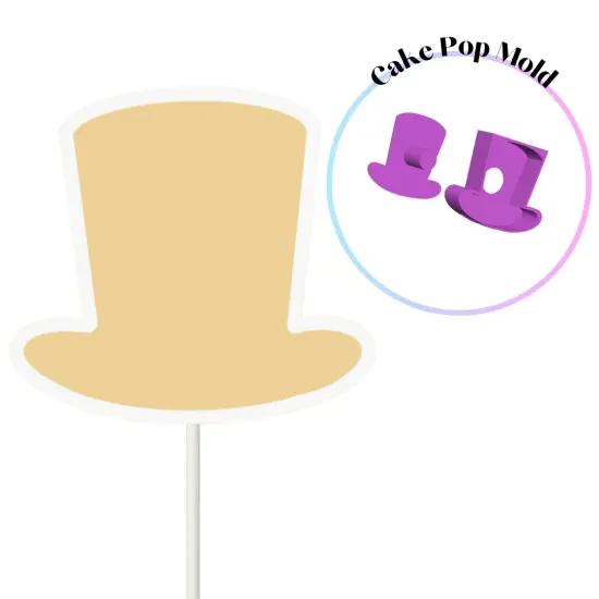 Top Hat Cake Pop Mold {1}