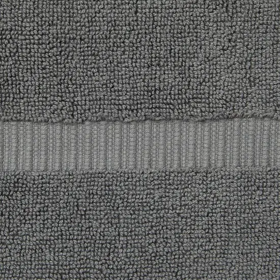 2 Pack Letter O Monogrammed Hand Towels, Gray Cotton Hand Towels with Silver Embroidered Initial O for Wedding Gift, Bridal Shower, Baby Shower, Anniversary (16 x 30 Inches) Grey {5}