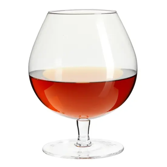 30oz Whiskey and Cognac Glasses Set of 4, Clear Brandy Sniffers for Cocktails, Spirits, Beer (4 x 6 In) {4}