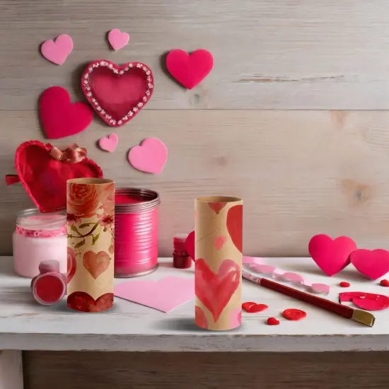 36 Pack Brown Cardboard Tubes for Crafts, DIY Craft Paper Roll for Diorama (1.6 x 4.7 In) {7}