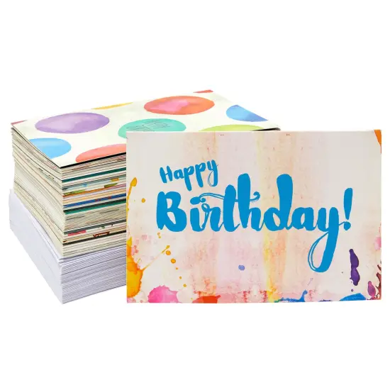 48-Pack Assorted Cards with Envelopes for All Occasions, Box Set of Greeting Cards for Birthdays, Congratulations, Weddings, Thank You, Thinking of You Notes, 48 Designs (4x6 In) Multicolor {4}
