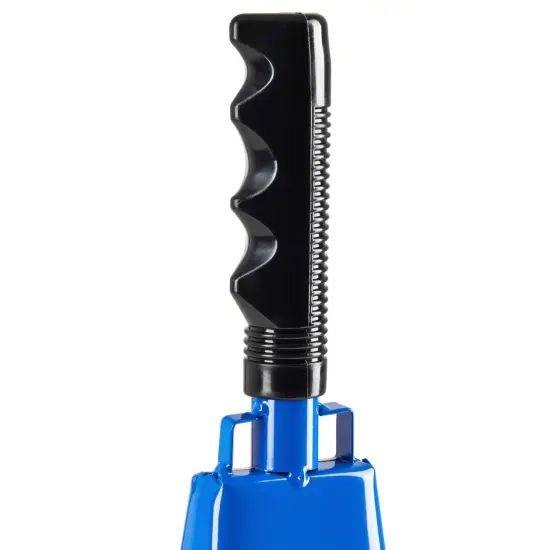 2 Pack 9-inch Cowbells for Sporting Events, Percussion Noise Makers with Handle for Football Games, Stadiums (Blue) {7}