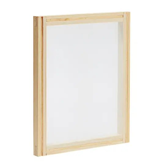 3 Pack Wood Silk Screen Printing Frame Kit for Beginners and Kids, 8x10 Wood Frame, 110 White Mesh Brown {7}