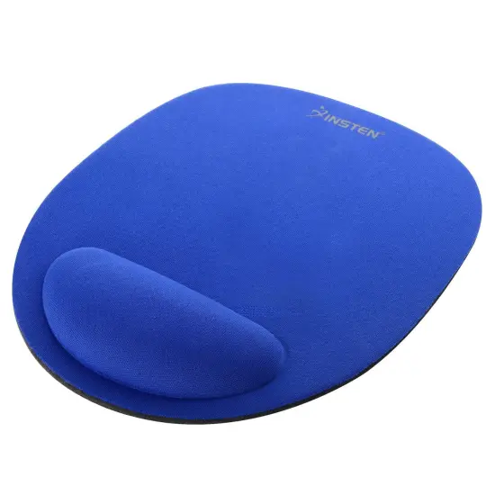 Insten Mouse Pad with Wrist Rest Support Pad Non-Slip For Computer Desk Laptop Office, Blue {4}