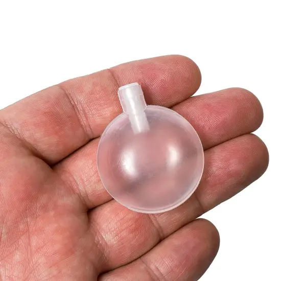 100 Pack Replacement Squeakers for Dog Toys, 1.3 Inch Noise Maker Inserts Clear {6}