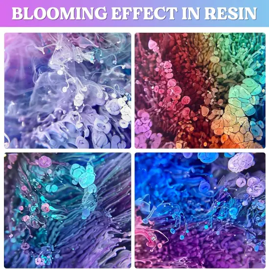 LET'S RESIN 48pcs Concentrated Alcohol Ink Set, Vibrant Colors Alcohol-Based Resin Ink for Epoxy Resin, Alcohol Paint Dye for Resin Art, Tumblers, Epoxy Resin (Each 0.35oz) {5}