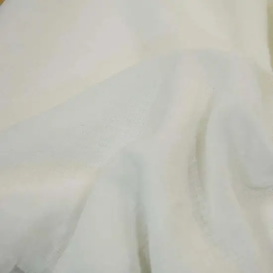 Extra Wide Turkish Sheer Fabric 108" Wide for Drapery and Curtains Ivory {5}