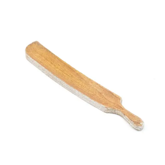 Handmade Wooden Cheese Board/Plater/Bread Board- 18" X 2.5" {3}