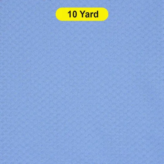 Gauze Mesh Nylon Spandex 175 GSM Light Blue {1}