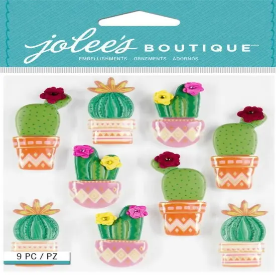 Jolee's Boutique Cacti Repeats Dimensional Stickers {1}